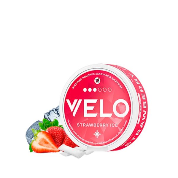 Velo Nicotine Pouches Strawberry Ice 10mg