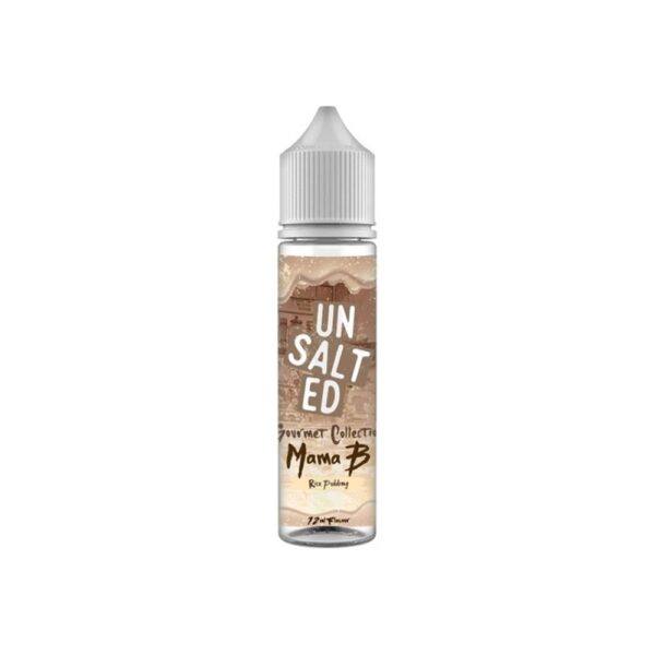Unsalted Gourmet Collection Mama B 60ml