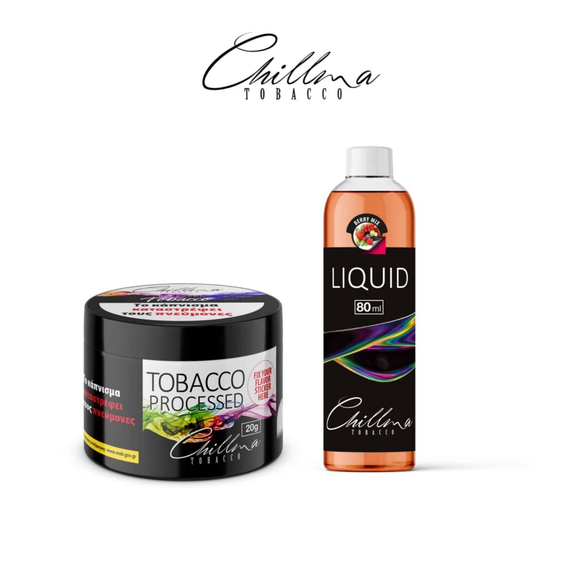 Chillma Tobacco Berry Mix 125gr - Image 1
