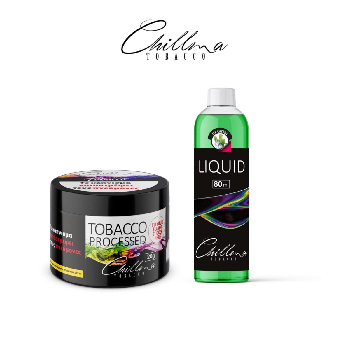 Chillma Tobacco Ice Cactus 125gr - Image 1