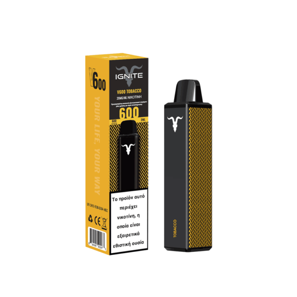 Ignite V600 Tobacco 20mg 2ml