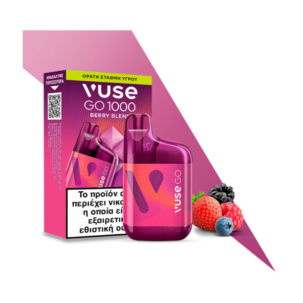 VUSE GO Box 1000 Berry Blend 1000 Puffs 20mg