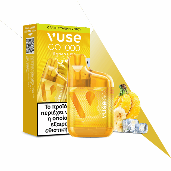 VUSE GO Box 1000 Banana Ice 1000 Puffs 20mg