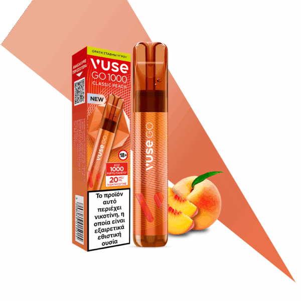 Vuse Go 1000 Pen Classic Peach