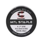 Coilology MTL Staple Coil SS316L 0.5ohm 10pcs