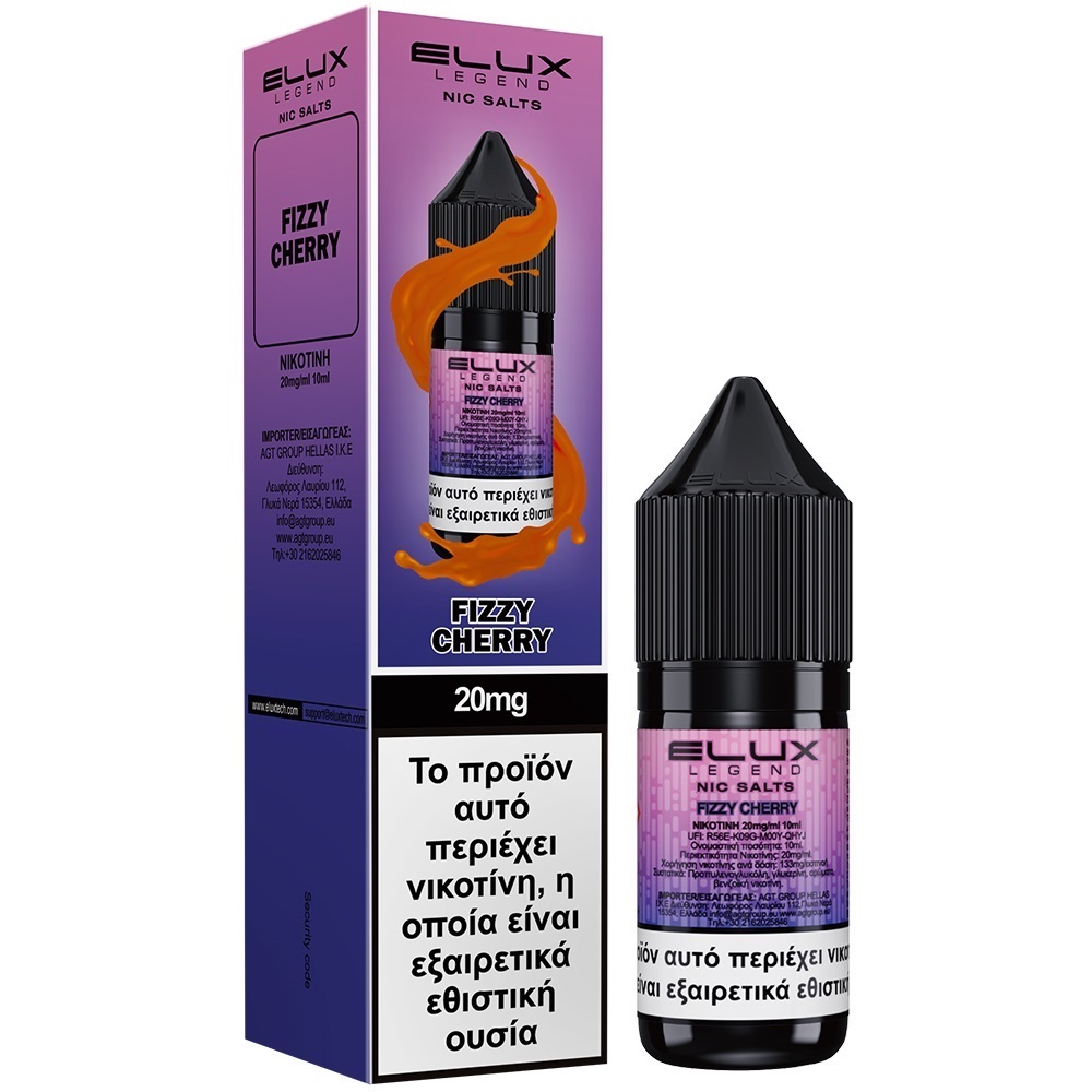 Elux Fizzy Cherry Salt 20mg 10ml