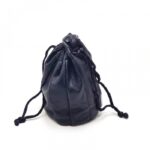 Θήκη για καπνό πίπας/στριφτού δερμάτινη μάυρη 11εκ. 850000