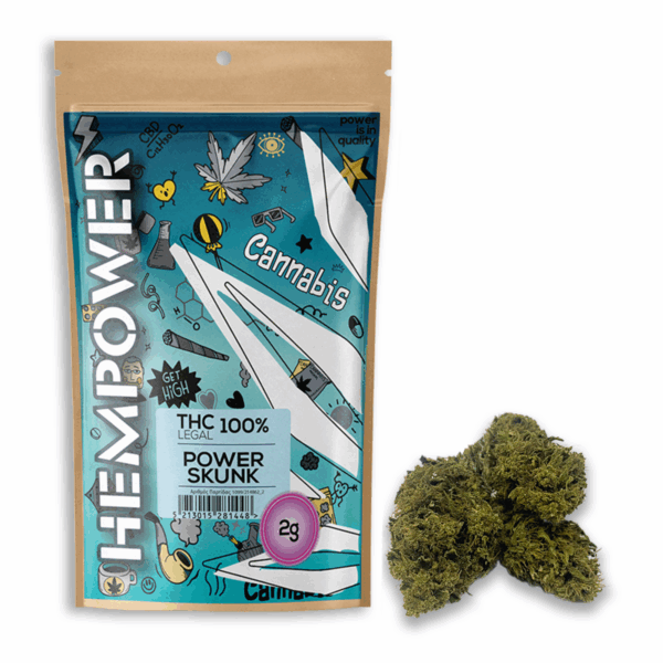 Hempower Ανθός Κάνναβης "Power Skunk" 100% CBD 2G