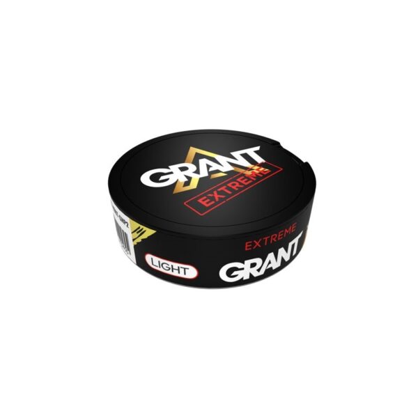 Grant Nicotine Pouches Extreme Light 4mg/g