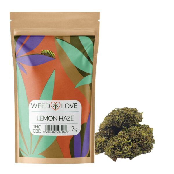 Weed Love Ανθός Κάνναβης Lemon Haze 100% CBD 2G