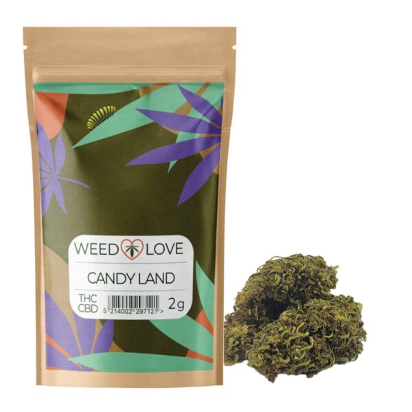 Weed Love Ανθός Κάνναβης Candyland 100% CBD 2G