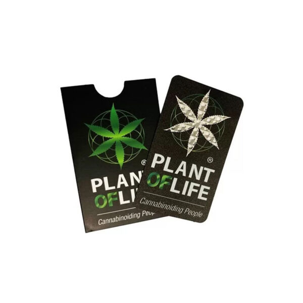 Plant of Life Silve Metallic Grinder Card