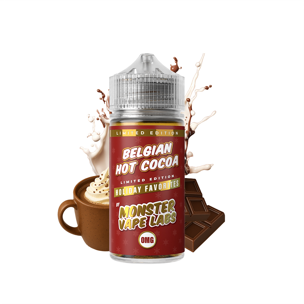 Monster vape belgian hot cocoa join club Monster Vape Belgian Hot Cocoa 30ml/120ml - Image 1