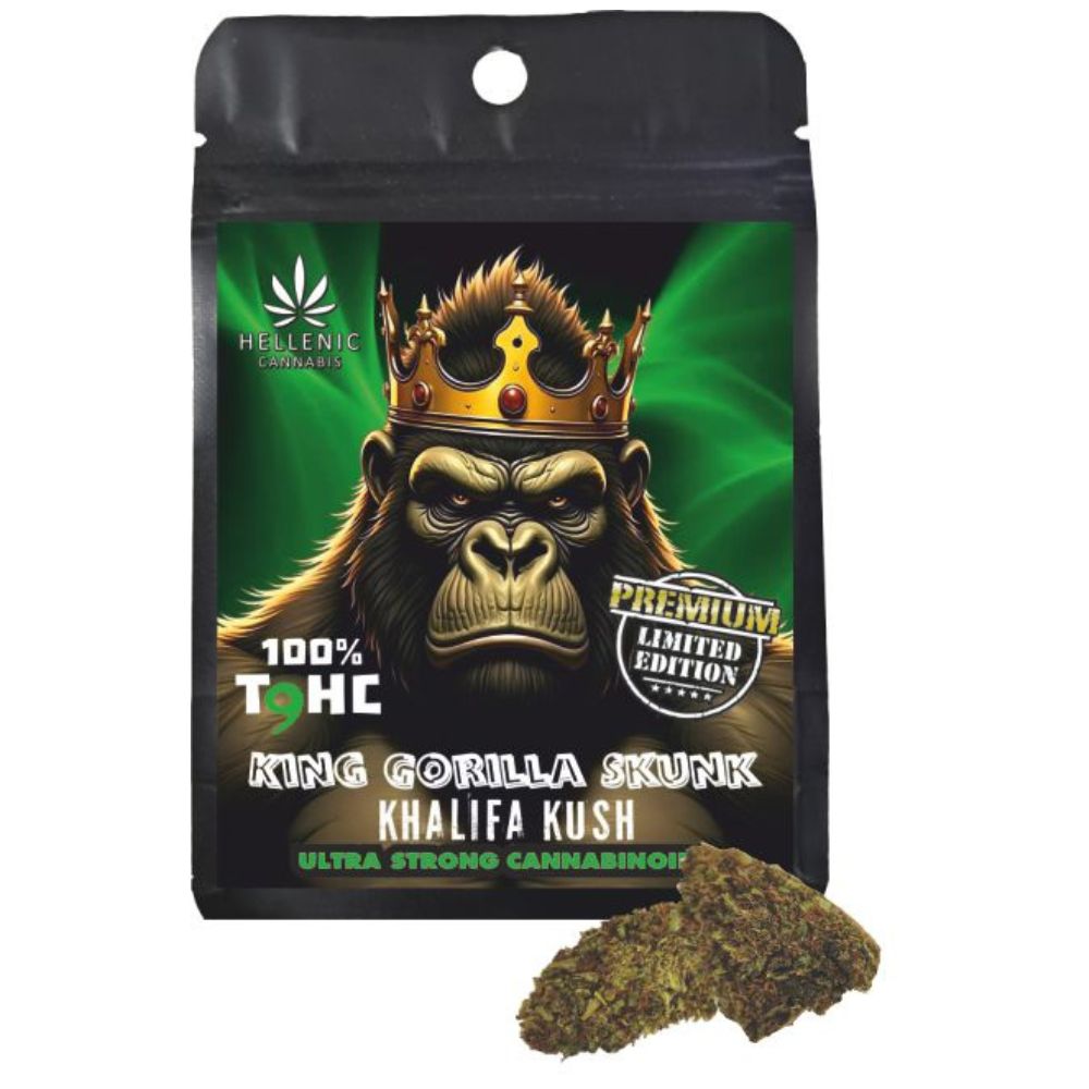 Premium King Gorilla Skunk 100% T9HC Khalifa Kush 2gr join club King Gorilla Skunk Premium 100% T9HC Khalifa Kush 2gr - Image 1