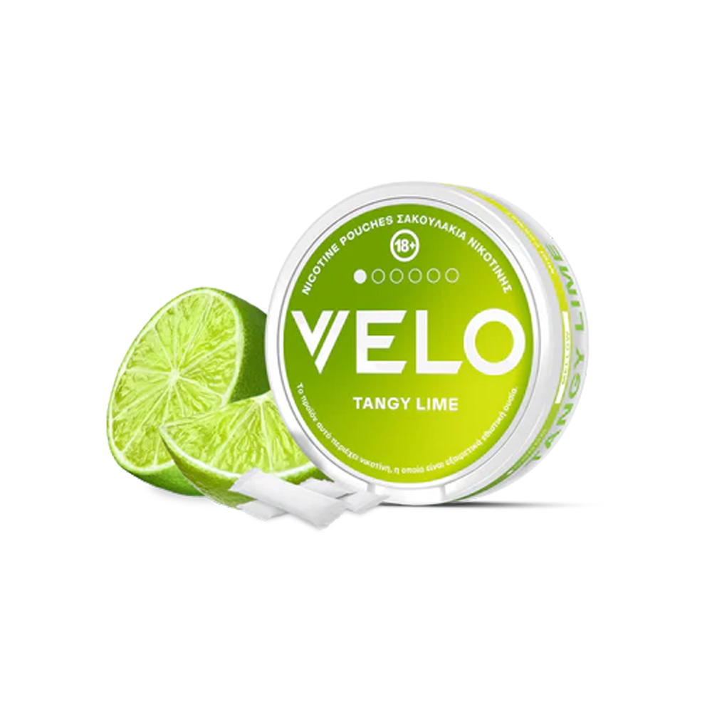 Velo-Tangy-Lime-4mg-Mini-Join-Club Velo Nicotine Pouches Tangy Lime 4mg - Image 1