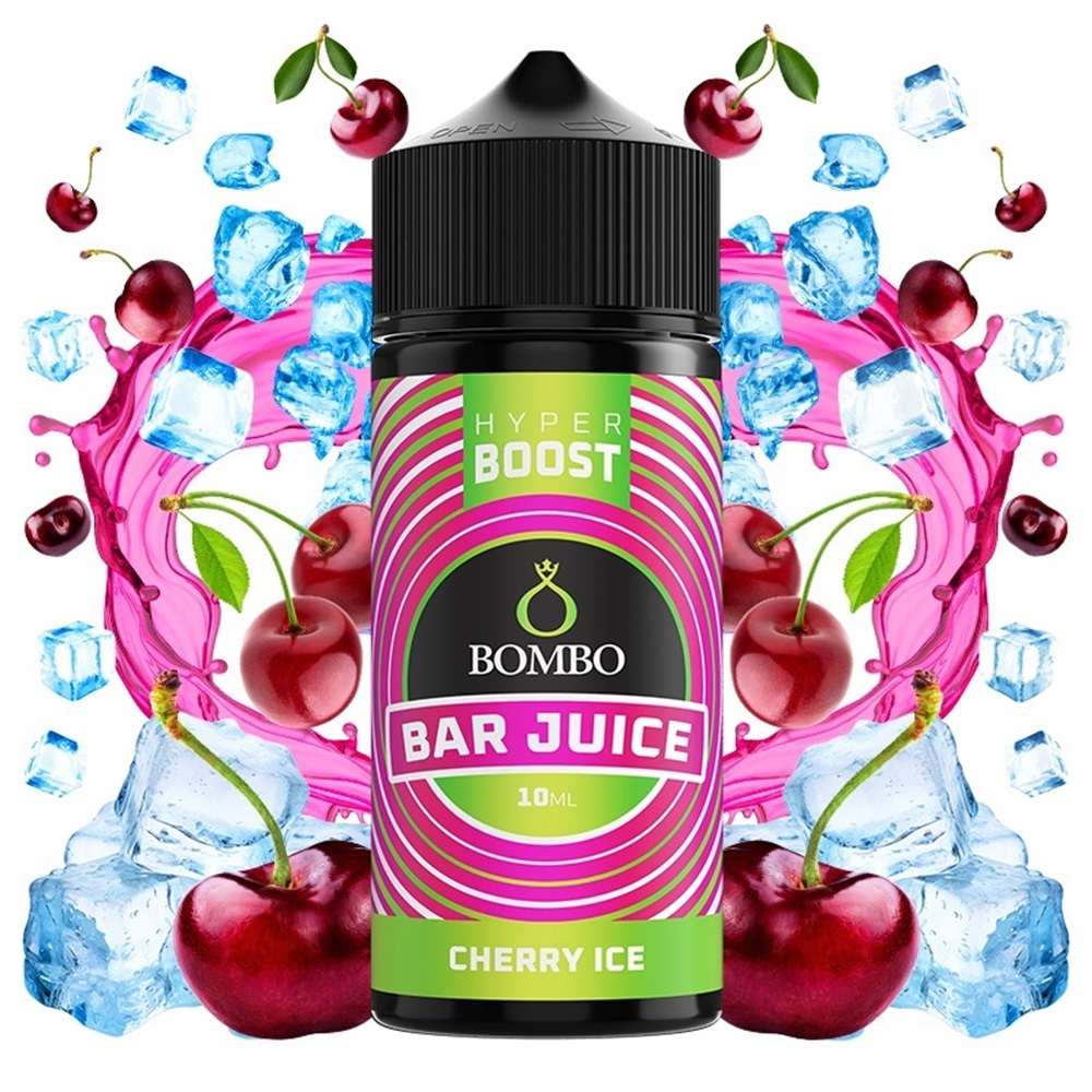 bombo-bar-juice-hyper-boost-cherry-ice-10ml120ml_join club Bombo Bar Juice Hyper Boost Cherry Ice 120ml - Image 1