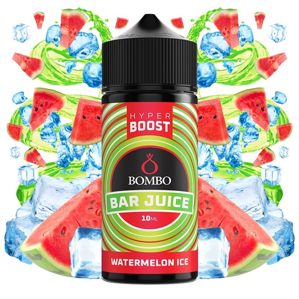 bombo-bar-juice-hyper-boost-watermelon-ice-10ml120ml_join club Bombo Bar Juice Hyper Boost Watermelon Ice 120ml - Image 1