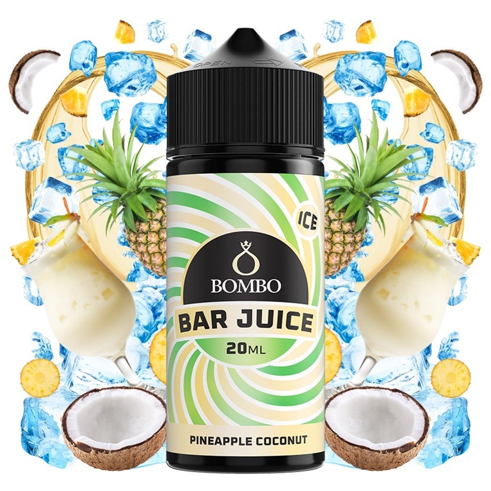 bombo-bar-juice-pineapple-coconut-20ml120ml_join club Bombo Bar Juice Pineapple Coconut 120ml - Image 1