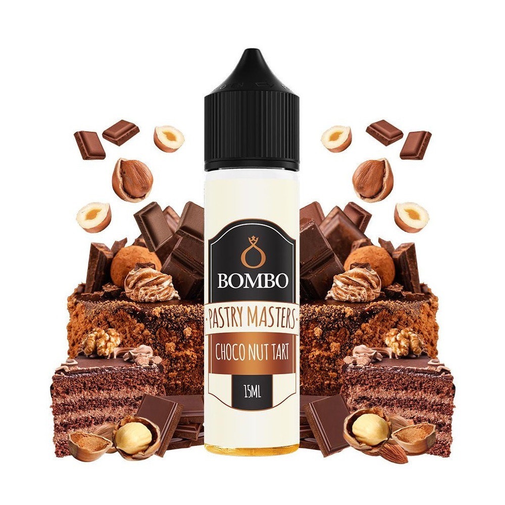 bombo-pastry-masters-choco-nut-tart-15ml60ml_join club Bombo Pastry Masters Choco Nut Tart 60ml - Image 1