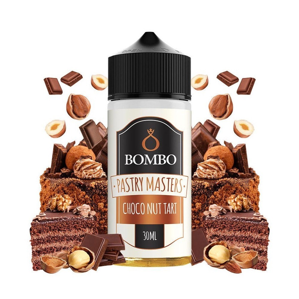 bombo-pastry-masters-choco-nut-tart-30ml120ml_Join Club Bombo Pastry Masters Choco Nut Tart 120ml - Image 1
