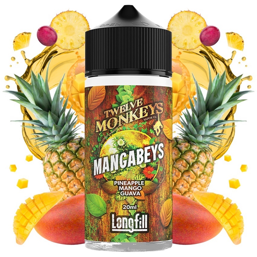 twelve-monkeys-classic-mangabeys-20ml120ml_join club Twelve Monkeys Classic Mangabeys 120ml - Image 1