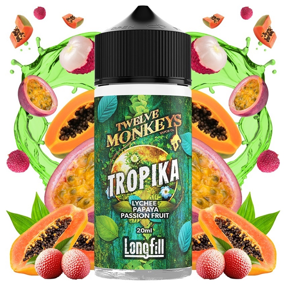 twelve-monkeys-classic-tropika-20ml120ml_join club Twelve Monkeys Classic Tropika 120ml - Image 1
