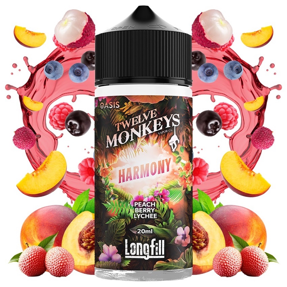 twelve-monkeys-oasis-harmony-20ml120ml_join club Twelve Monkeys Oasis Harmony 120ml - Image 1