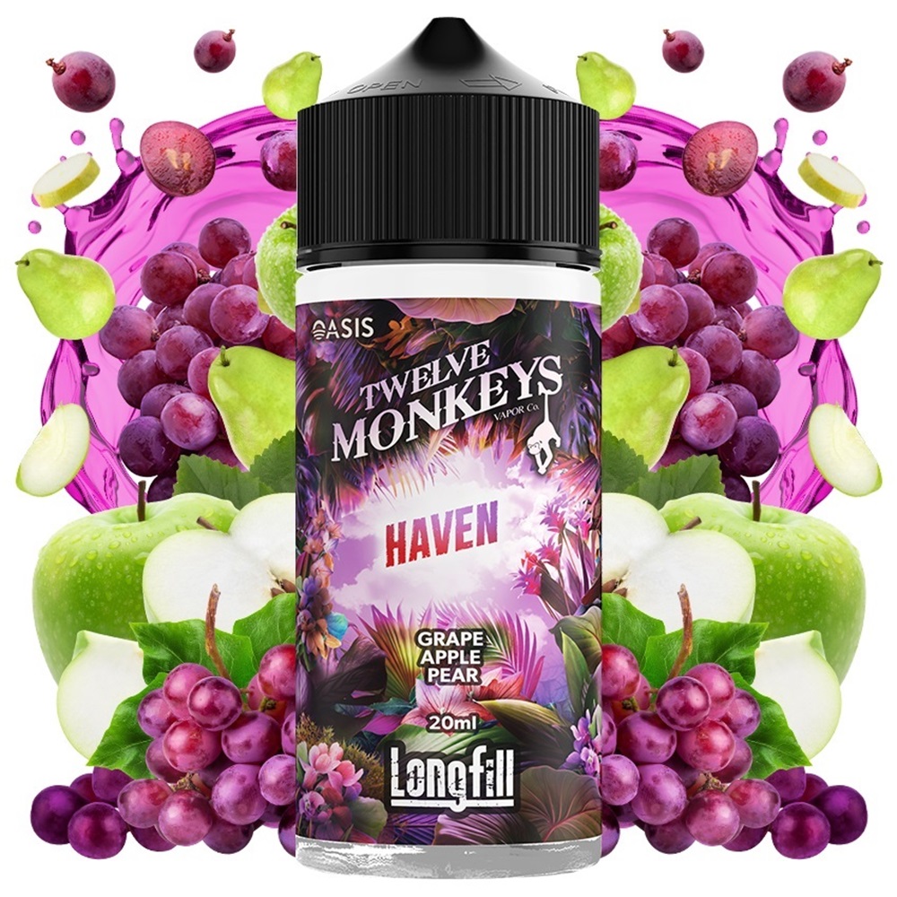 twelve-monkeys-oasis-haven-20ml120ml_join club Twelve Monkeys Oasis Haven 120ml - Image 1