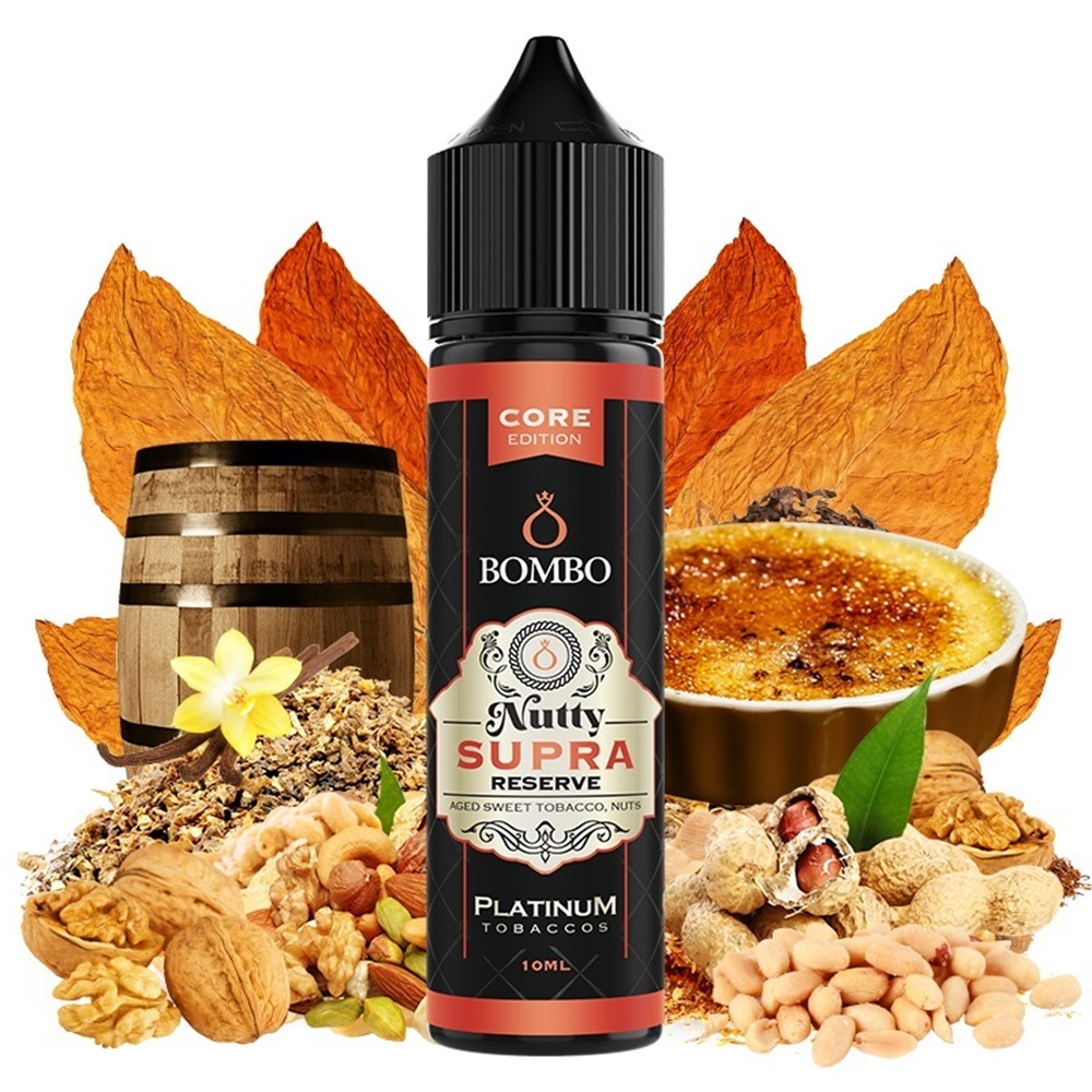 bombo-platinum-tobaccos-nutty-supra-reserve-core-edition-10ml60ml_join club Bombo Platinum Tobaccos Nutty Supra Reserve Core Edition 10ml/60ml - Image 1