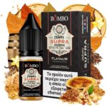 Bombo Platinum Tobaccos Nutty Supra Reserve Salt 20mg 10ml